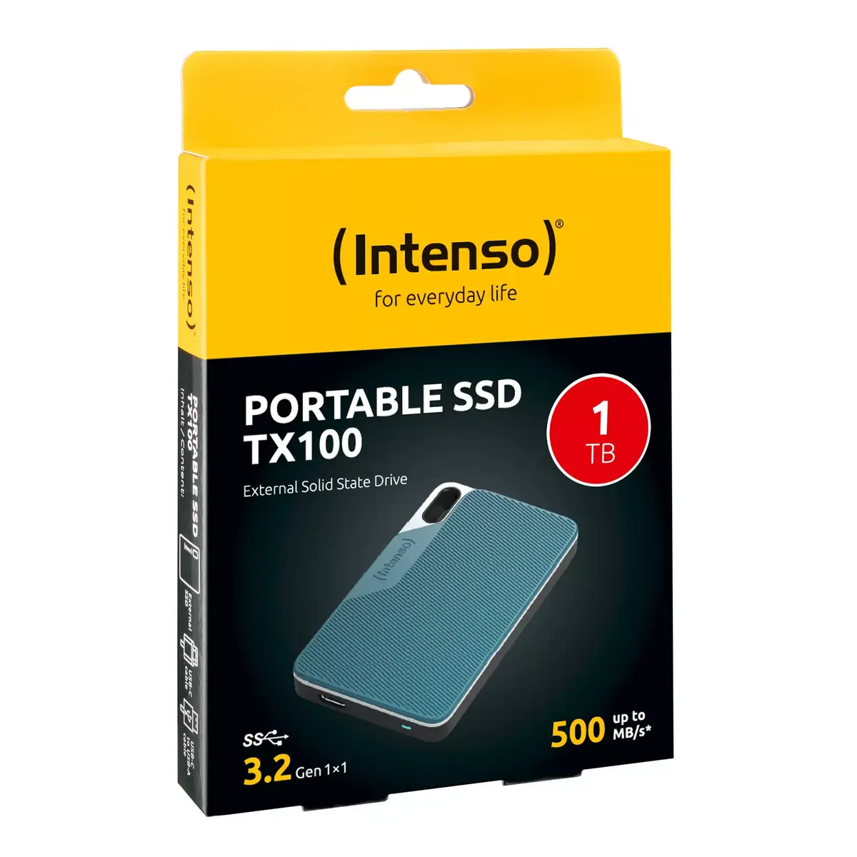 SSD Intenso 1TB Portable USB Type-C Photo 2