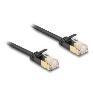 Сетевой кабель DeLOCK RJ45 Cat.6A plug to plug U/FTP 5м черный