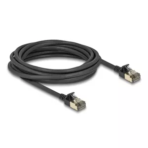 Network Cable DeLOCK RJ45 Cat.8.1 F/FTP Slim Pro 5m Black