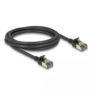 Сетевой кабель DeLOCK RJ45 Cat.8.1 2м Черный