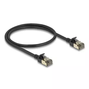 Network Cable DeLOCK RJ45 Cat.8.1 0.5m Black