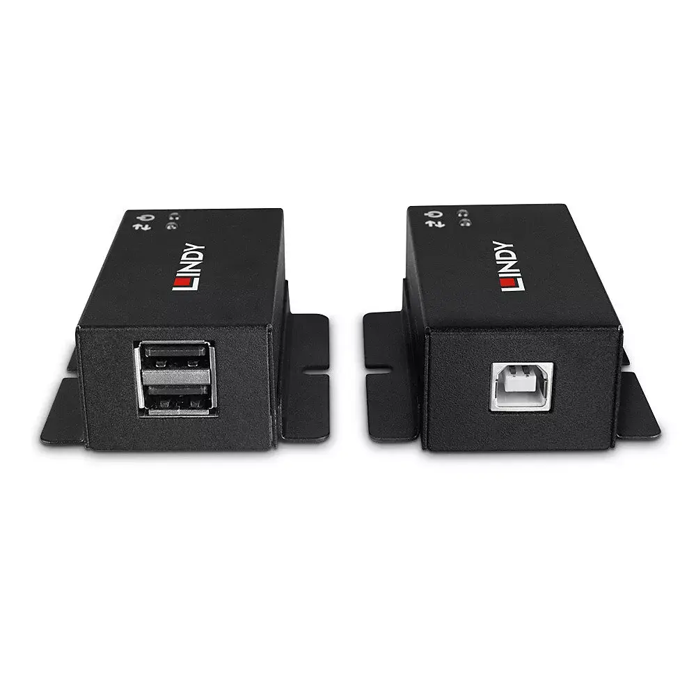 Tīkla raidītājs un uztvērējs 50m 2 Port USB 2.0 Cat. 6 Extender Photo 4