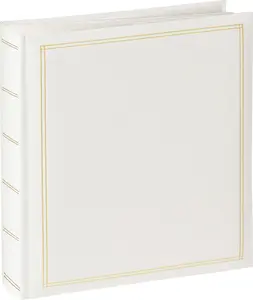 Fotoalbums Walther Monza balts 33 x 34 cm, 100 pašlīmējošu lapu