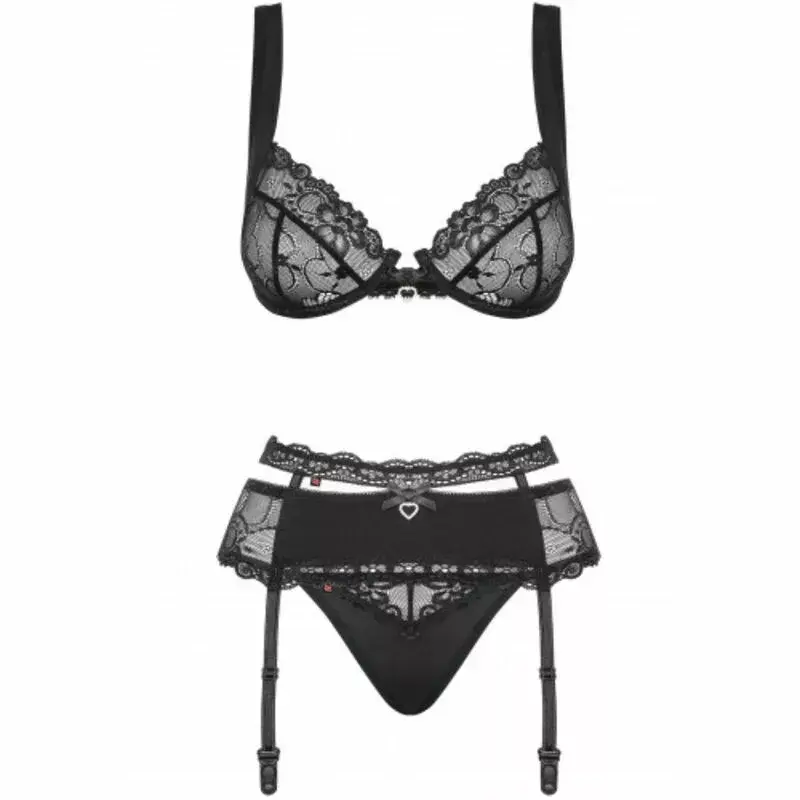 Apakšveļas komplekts Obsessive Heartina D-236841 Photo 3