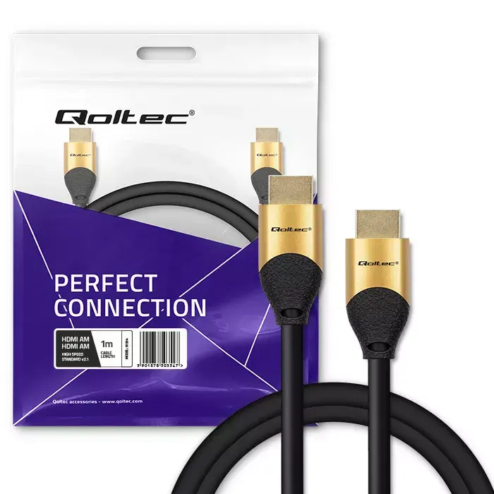 HDMI kabelis QOLTEC 50354 1 m Photo 10