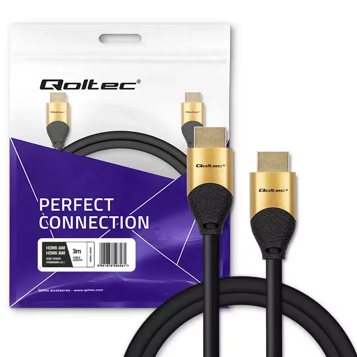 HDMI kabelis QOLTEC 50356 — 3 m, HDMI 2.1 Photo 10