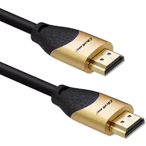 HDMI cable QOLTEC 50357 5 m — HDMI Type A male–male, HDMI 2.1, 48 Gbit/s, ARC, gold-plated contacts, black