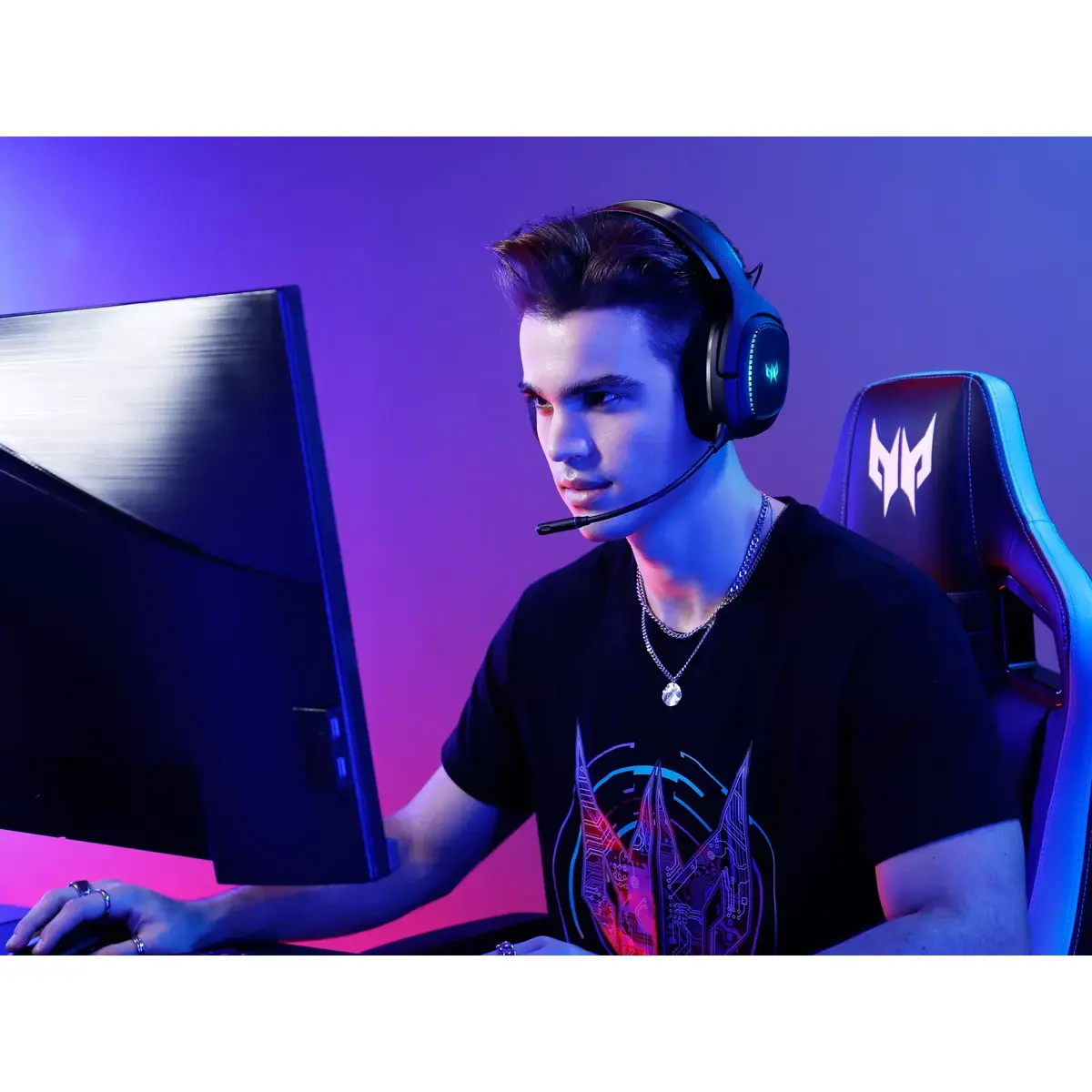Acer Predator Galea 550 bezvadu spēļu headset Photo 8