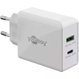 AC Indoor Charger GOOBAY 61674 — 30W USB Type-C, White
