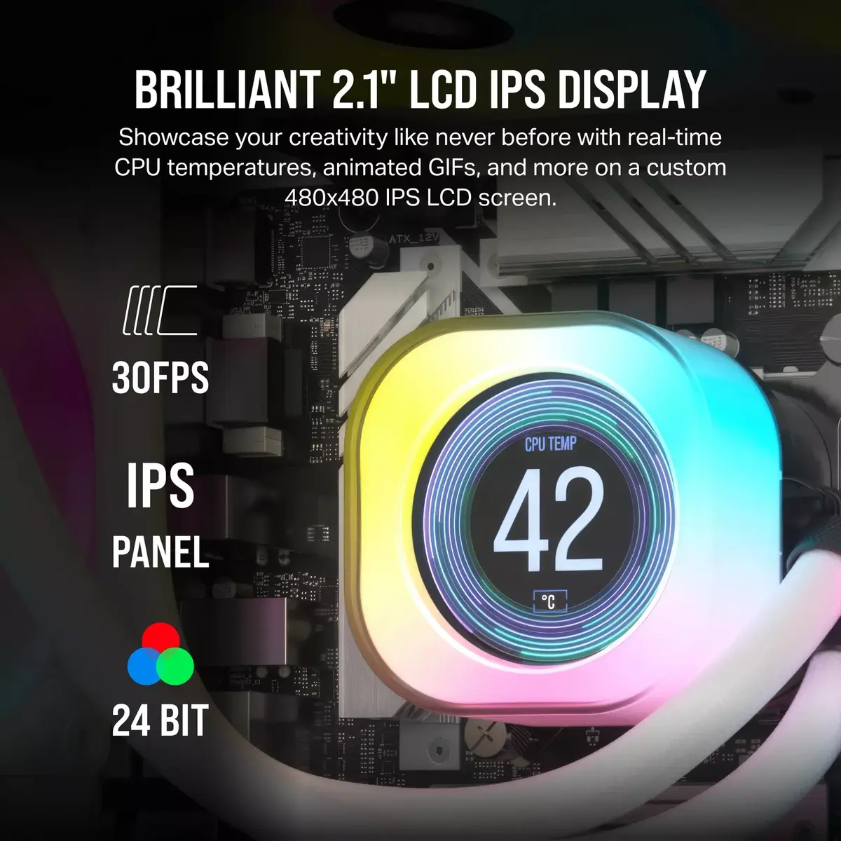 Displejs Corsair CW-9061012-WW Photo 7