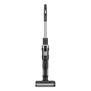 2‑in‑1 stienis putekļsūcējs Jimmy HW9 — mitrā tīrīšana, baterija 25.2V, 300W, bez maisiņa, LED ekrāns, melns