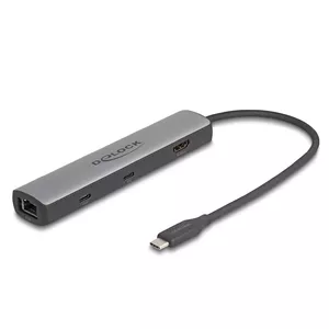 DeLOCK USB Type-C Docking Station 8K HDMI USB 10 Gbps 2.5 Gigabit LAN PD 100W