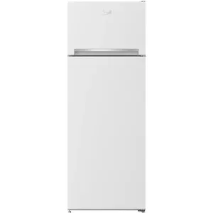 Freestanding refrigerator BEKO RDSA240K40WN, 223 L total (177 L fridge / 46 L freezer), W 540 x D 574 x H 1465 mm, reversible door