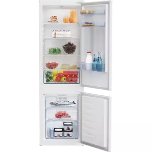 Встраиваемый холодильник-морозильник BEKO BCHA275K41SN — 262 л (193 л холодильник, 69 л морозильник), No Frost, петля справа, белый