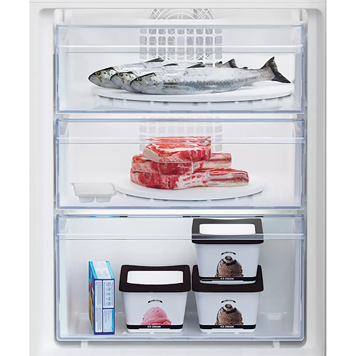Встраиваемый холодильник-морозильник BEKO BCHA275K41SN Photo 3