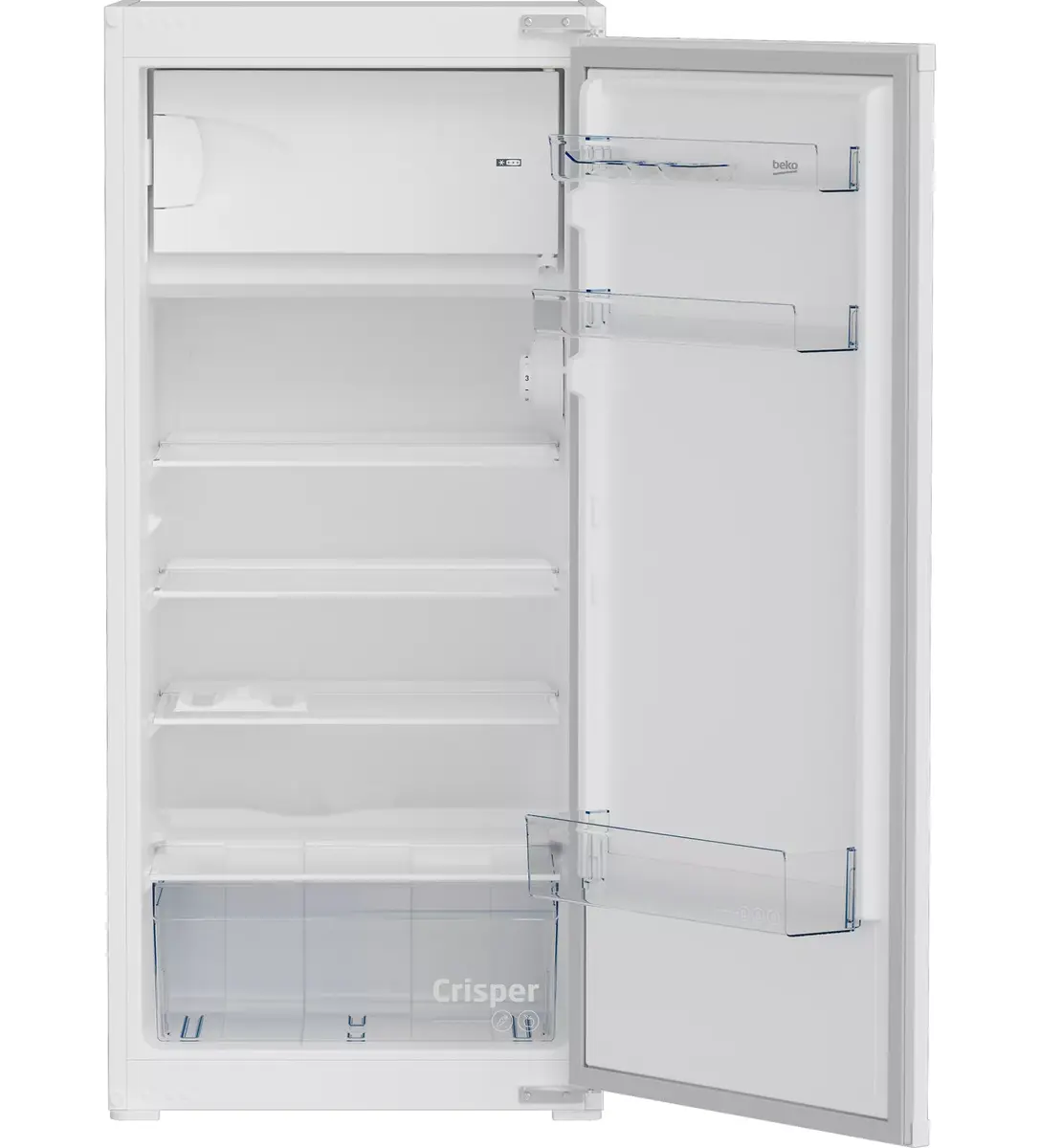 BEKO BSSA210K4SN combi fridge 175 L Photo 2