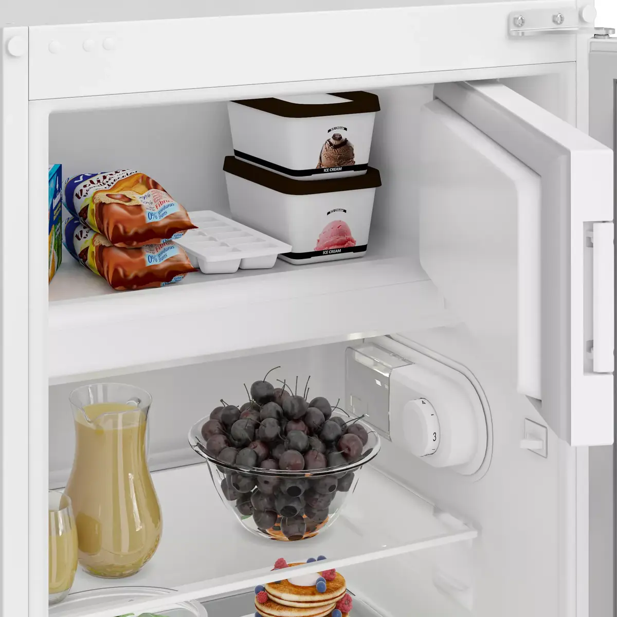 BEKO BSSA210K4SN combi fridge 175 L Photo 4