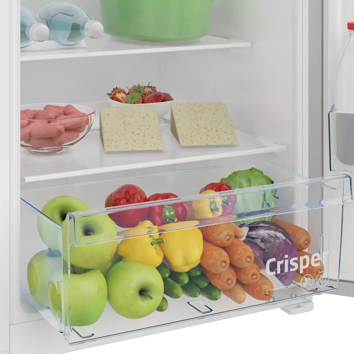 BEKO BSSA210K4SN combi fridge 175 L Photo 6