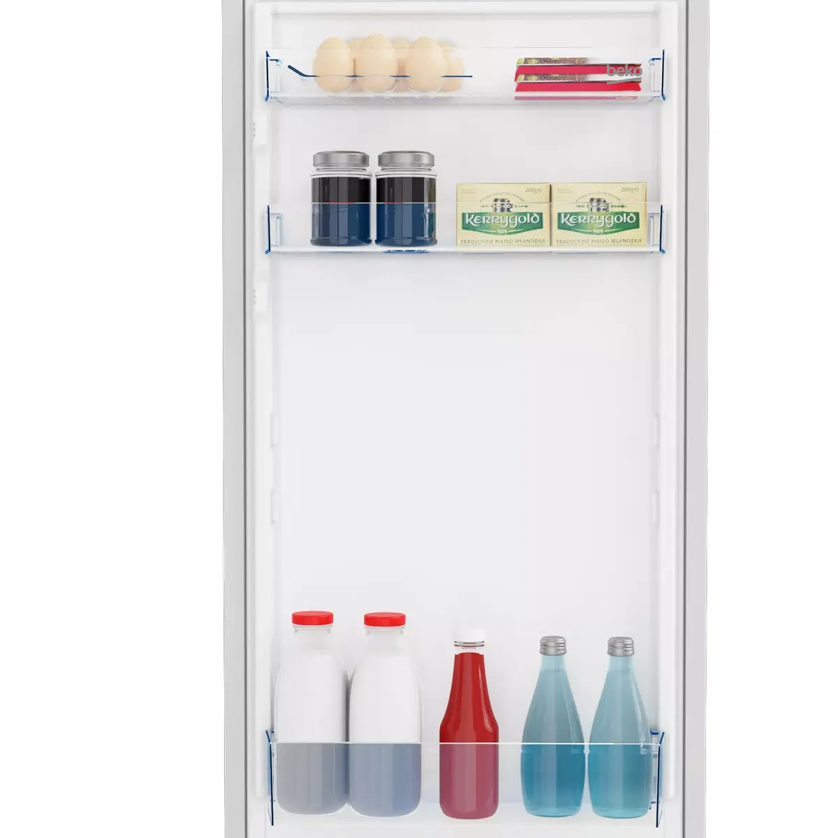 BEKO BSSA210K4SN combi fridge 175 L Photo 7