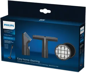 Philips XV1685 Accessory kit for stick vacuum cleaner with 3 pieces and soft brush