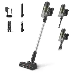 Беспроводной вертикальный пылесос Philips 3000 series XC3033/01 черно-зеленый сухая уборка циклонный без мешка батарея 25.2 В 60 мин работы
