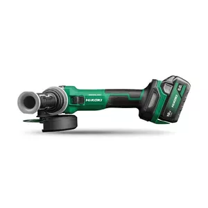 Углошлифовальная машина Hikoki G1813DVE WQZ, диск 12,5 см, бесщёточная, 18 В Li‑Ion, 8000 об/мин, 2,9 кг