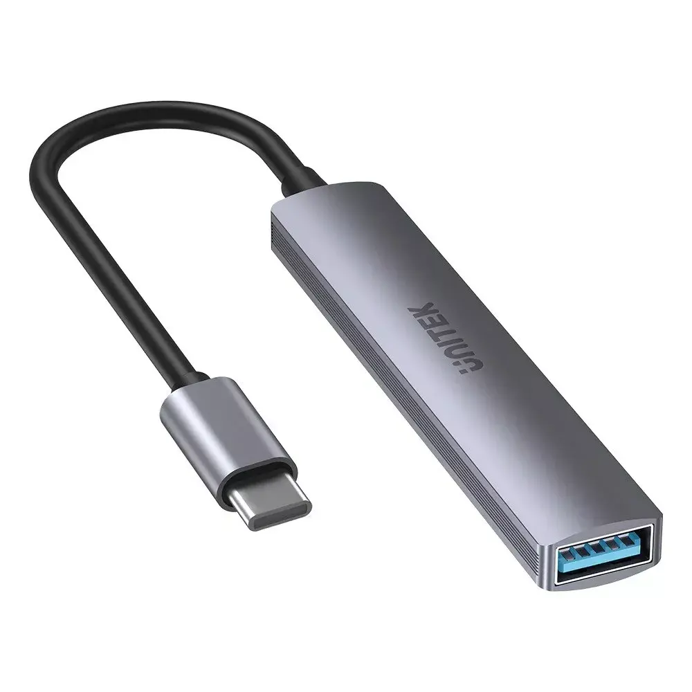 Unitek H1208B USB-C хаб — 1x USB-A 5 Гбит/с, 3x USB-A 2.0 Photo 2