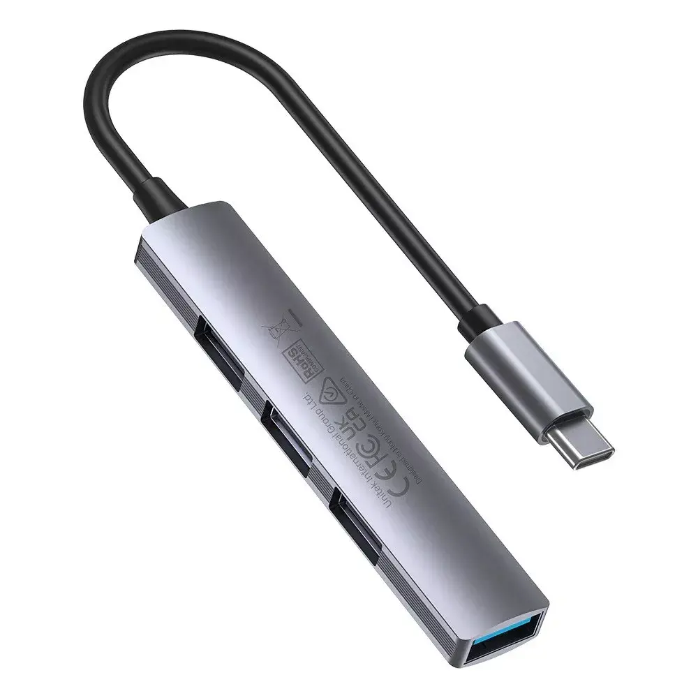 Unitek H1208B USB-C хаб — 1x USB-A 5 Гбит/с, 3x USB-A 2.0 Photo 3