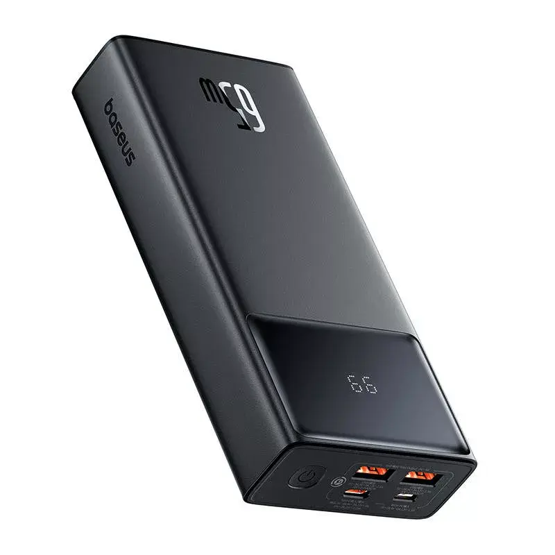 Portatīvais akumulators Baseus Star-Lord, 20000mAh 65W USB - USB-C, melns Photo 2