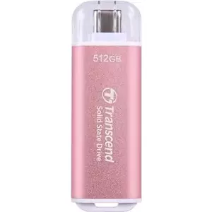 SSD disk Transcend 512 GB external USB Type-C ESD300 Pink