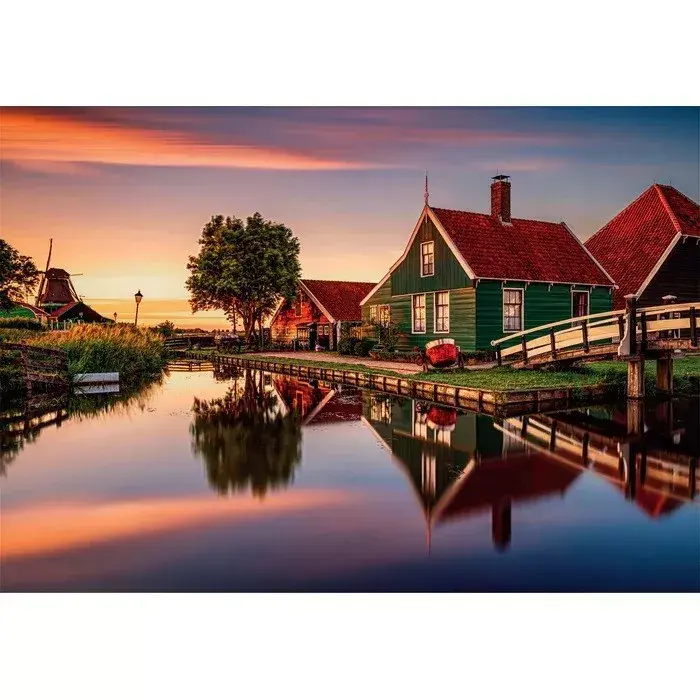 Puzle 1500 gab. Clementoni Zaanse Schans Photo 2