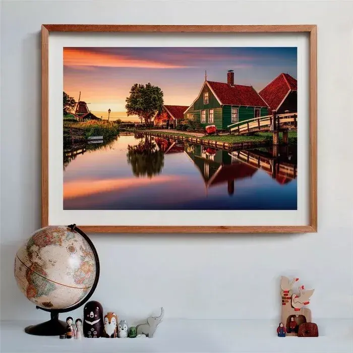Puzle 1500 gab. Clementoni Zaanse Schans Photo 3