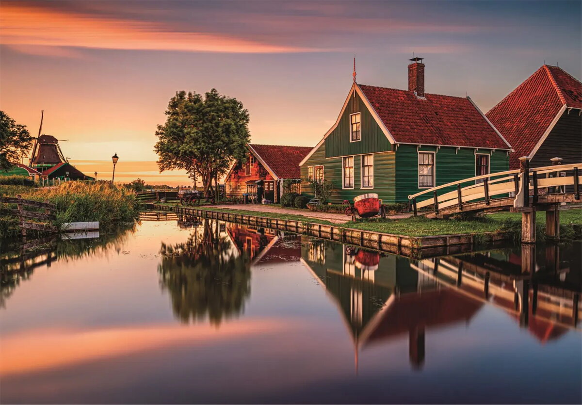 Clementoni 31696 Puzle Zaanse Schans 1500