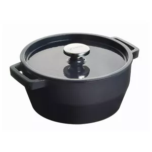Круглый чугунный казан PYREX 33SC4AC28 Ø28 см 6.3 л серый