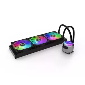 All-in-one liquid cooler Valkyrie Jarn 360 ARGB Noise level 34 dB Maximum airflow 75 cfm