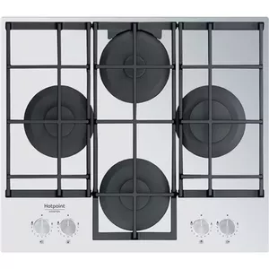 Hotpoint HAGS 61F/WH White Built-in 59.5 cm Gas 4 zone(s)
