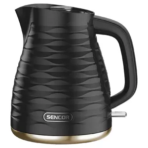 Electric kettle SENCOR SWK7501BK — 1.7 L, 2200 W, black, removable filter, 360° swivel base