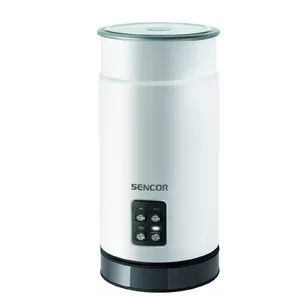 Elektriskais piena putotājs SENCOR SMF2030WH — 250 ml, 400 W, nerūsējošā tērauda putotājs, DoubleWall dizains