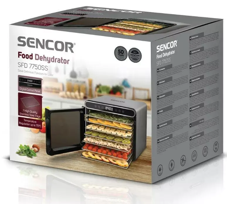 SENCOR SFD7750SS food dehydrator Photo 6