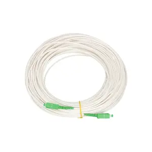 Patchcord SC/APC–SC/APC LSZH Singlemode Extralink G.657.A1 3mm Simplex 30m white