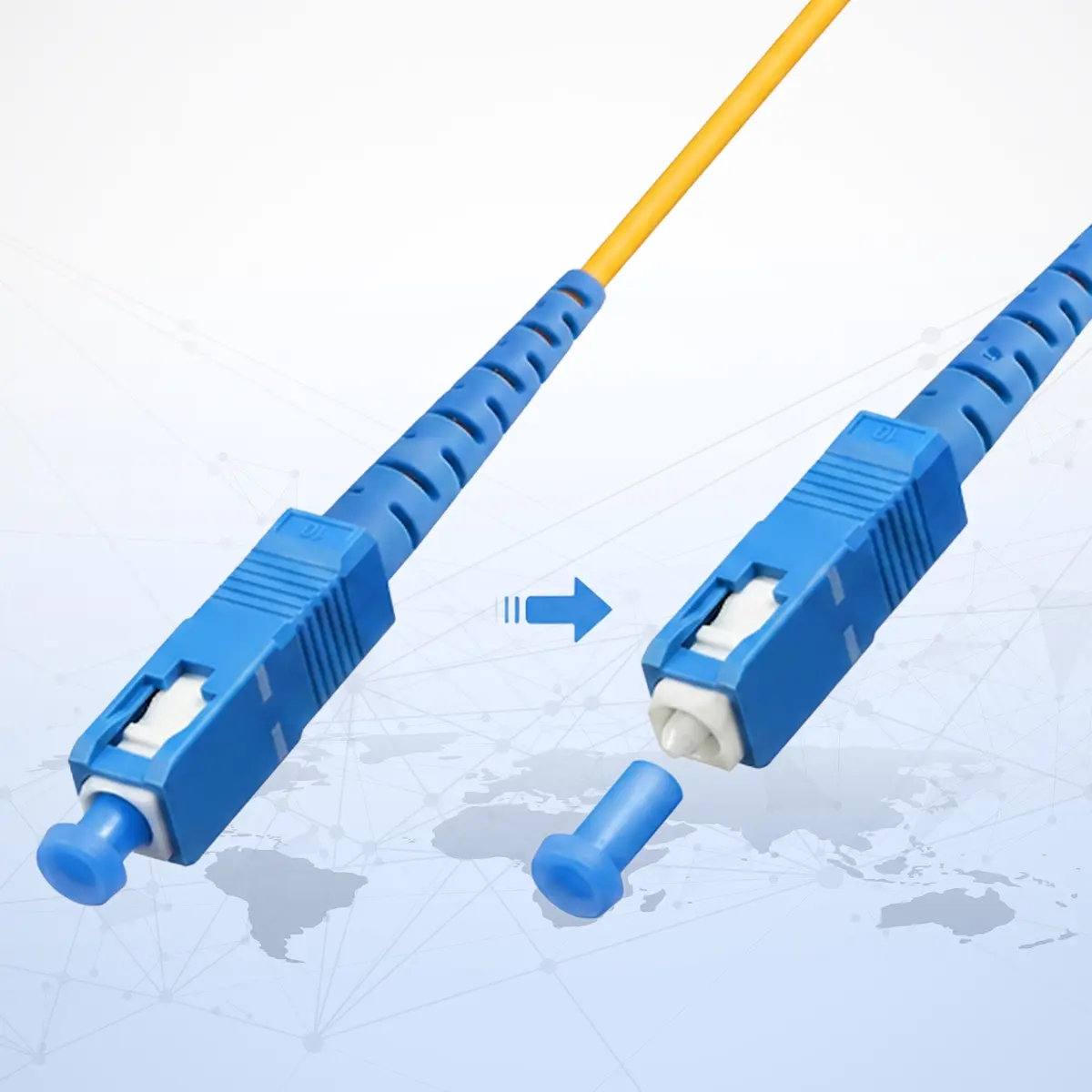 Extralink Patchcord LC/UPC-LC/UPC Single Mode 2m Photo 5
