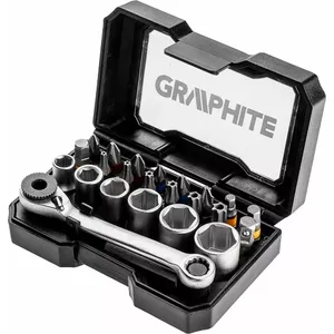 Набор инструментов GRAPHITE 56H610, 24 предмета — ручной инструмент для дома и мастерской