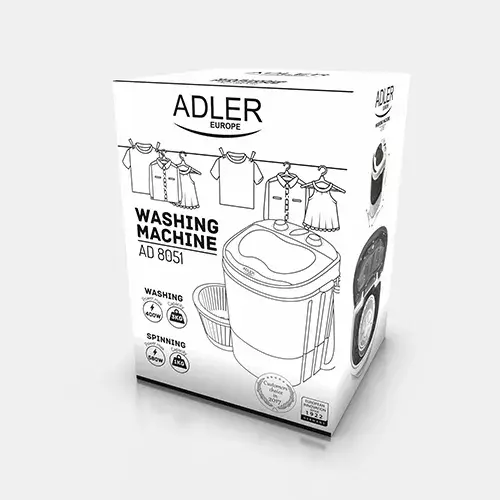 Adler AD 8051 верхняя загрузка стиральная Photo 8