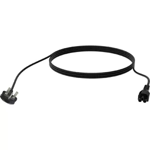 Сетевой кабель Vision TC 3MUKCVLF/BL 3м BS 1363 IEC C5 черный