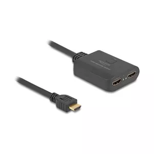 DeLOCK HDMI Splitter 1 x HDMI in to 2 x HDMI out 4K 60 Hz