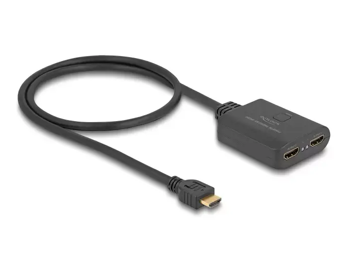 DeLOCK HDMI Splitter 1 x HDMI in to 2 x HDMI out Photo 2