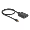 DeLOCK HDMI Slēdzis 2 x HDMI ieeja uz 1 x HDMI izeja Photo 2
