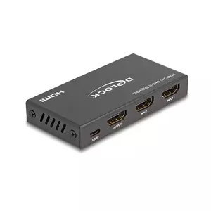DeLOCK HDMI Switch 2 x HDMI in to 1 x HDMI out 8K 60 Hz Black