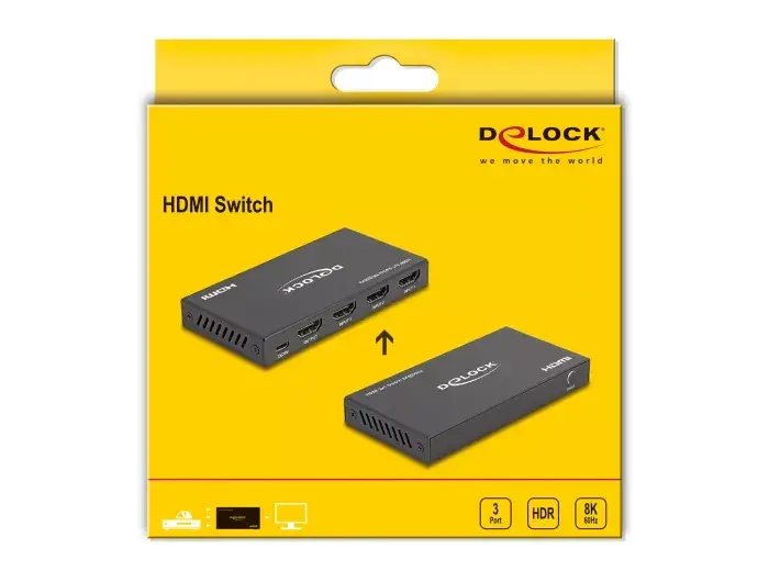 DeLOCK HDMI Switch 3 x HDMI in to 1 x HDMI out Photo 5