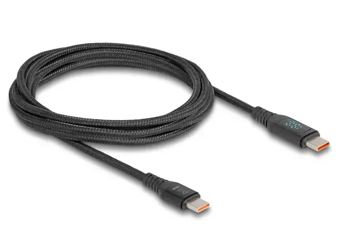 DeLOCK USB 2.0 Fast Charging Cable USB Type-C male to male Photo 2